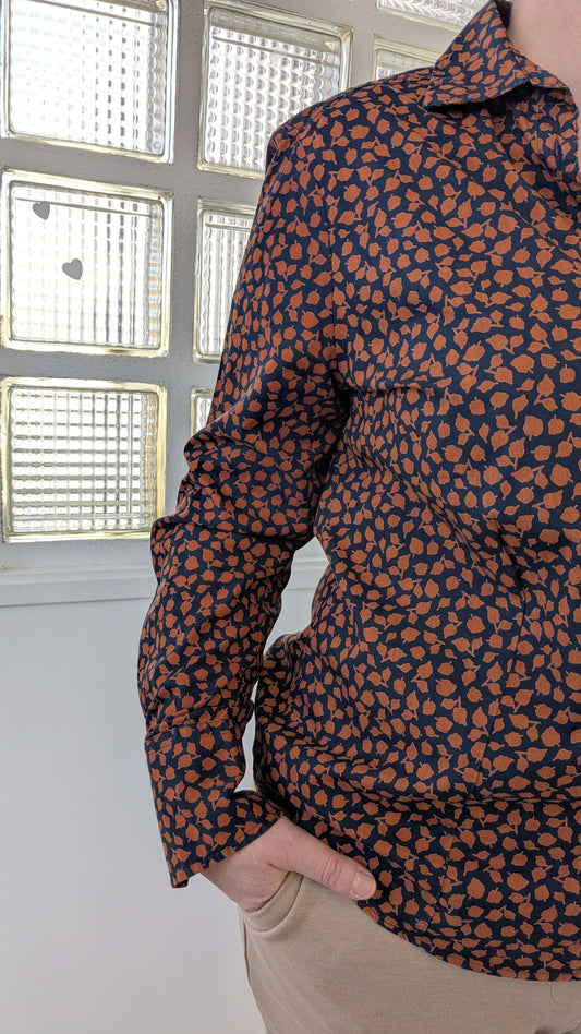 Chemise chic fleurie - Saint Hilaire - 42