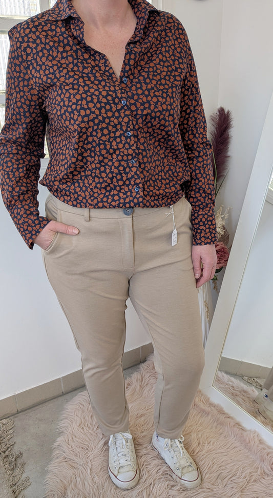 Chemise chic fleurie - Saint Hilaire - 42