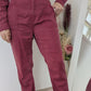 Combi-pantalon bordeaux - Promod  - 38