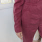 Combi-pantalon bordeaux - Promod  - 38