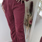 Combi-pantalon bordeaux - Promod  - 38