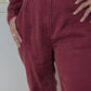 Combi-pantalon bordeaux - Promod  - 38