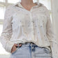 Blouse chemise à motifs - Pimkie - 42