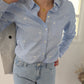 Chemise ciel brodée - Springfield - 36