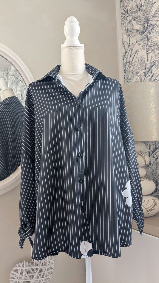 Chemise tendance fleurie - 46
