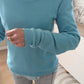 Pull souple turquoise - Benetton - 34/36