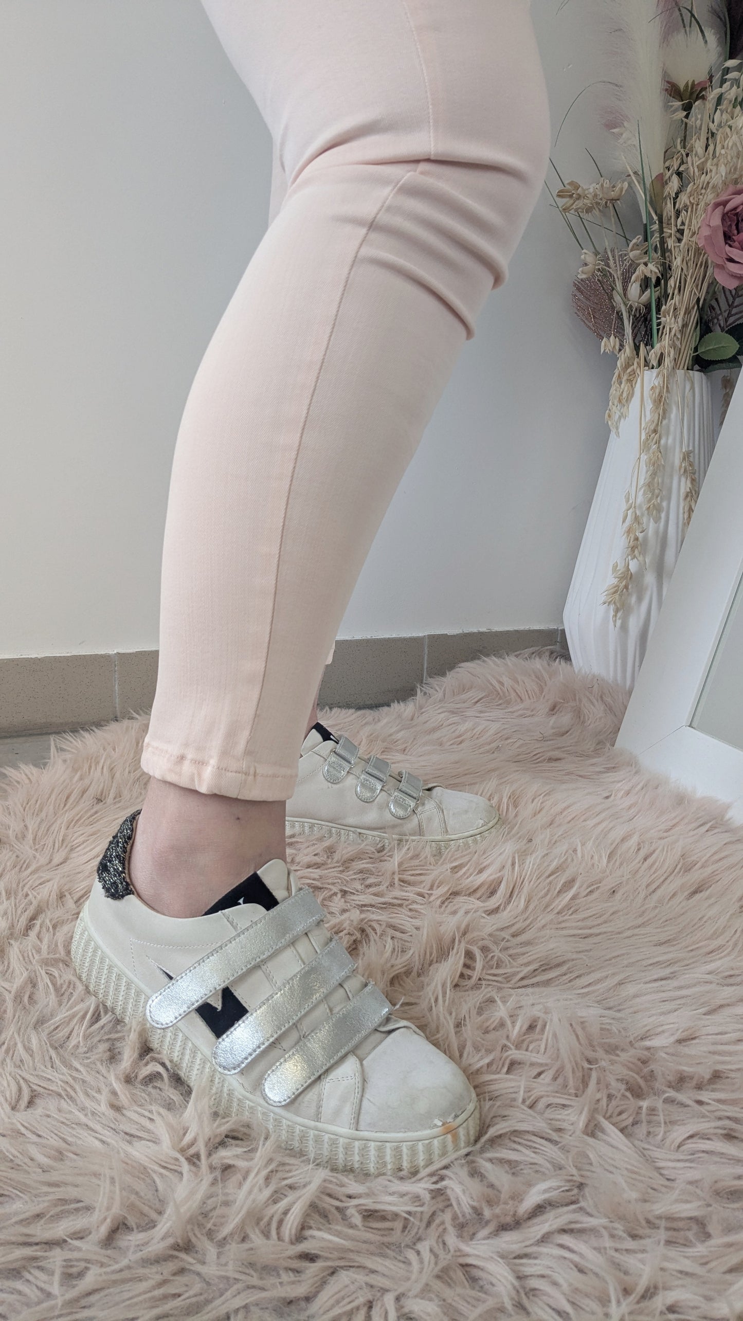 Neuf jeans slim rose tendre - Camaïeu - 42