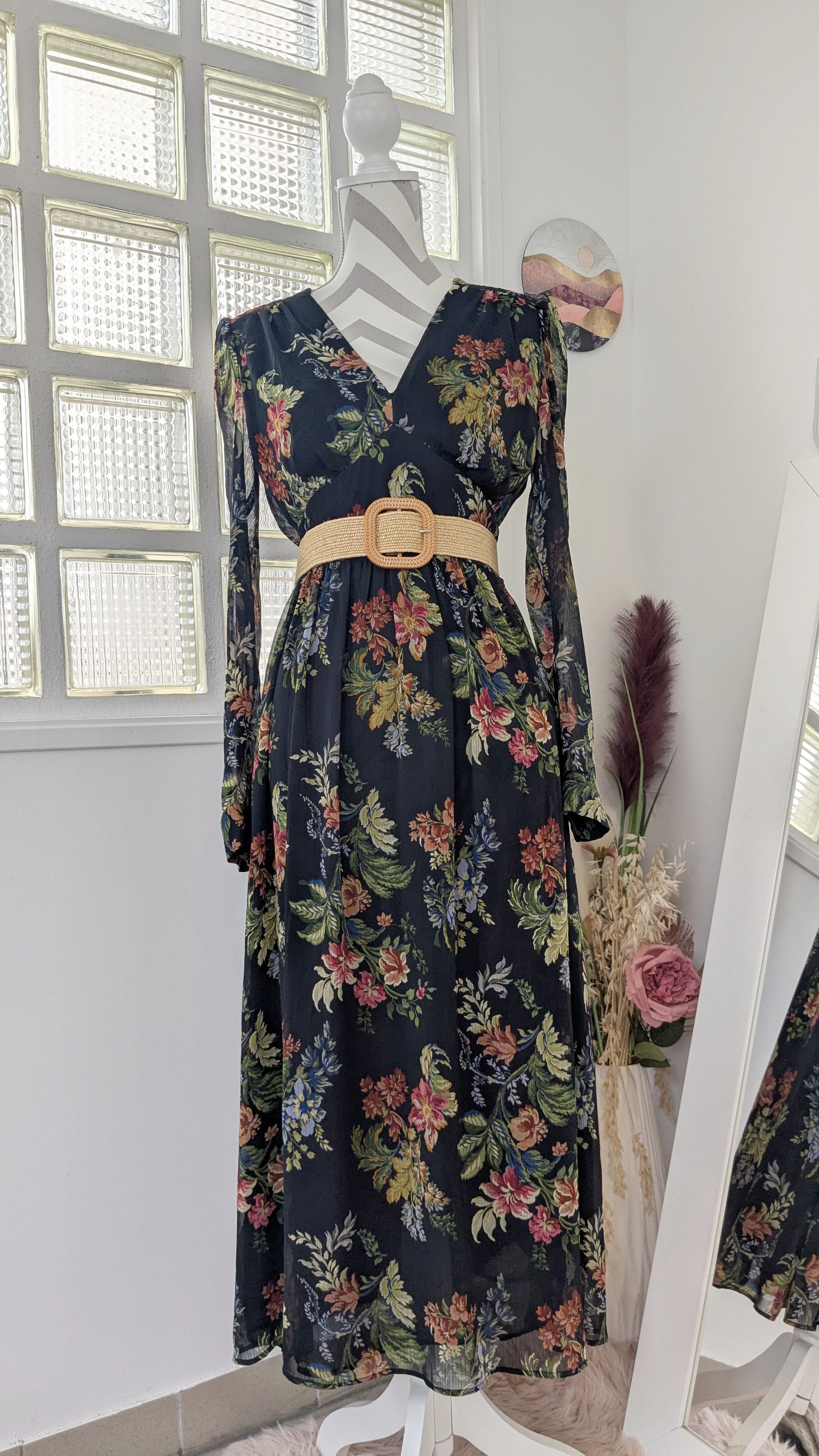 Imprimé Floral Robe Fleuri Mango Robe Longue Fleurie Mango 38