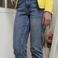 Veste blazer structuré jaune - Zara - 36