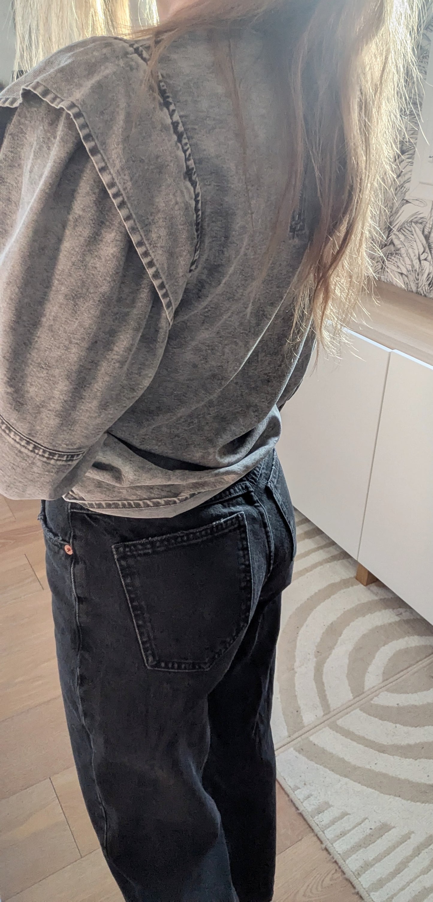 Blouse structurée denim gris - Pimkie - 32