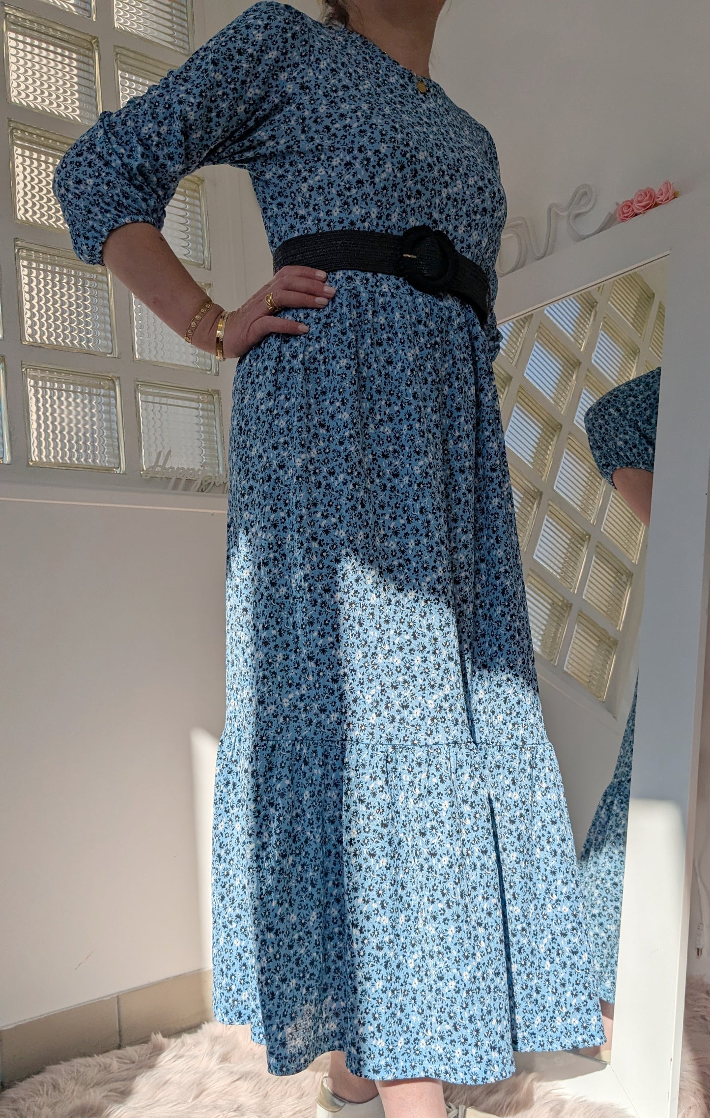 Robe Longue Fleurie Stradivarius Robe Longue Fleurie Stradivarius