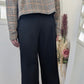 Pantalon souple noir ballon - Stradivarius - 36