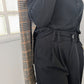 Pantalon souple noir ballon - Stradivarius - 36