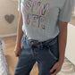 T-shirt bleu ciel - Nafnaf - 34