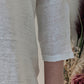 Blouse lin inscriptions - Notsy - TU
