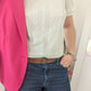 Blouse smokée broderies - Cache-cache - 40