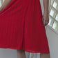 Robe rouge broderies anglaises - Shein - 36/38