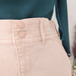 Jupe jeans smokée rose - Kiabi - 36