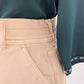 Jupe jeans smokée rose - Kiabi - 36