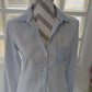 Chemise rayée ciel - Mango - 40