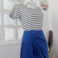 Jupe noeud bleu roi - Zara - 38