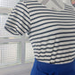 Jupe noeud bleu roi - Zara - 38