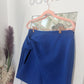 Jupe noeud bleu roi - Zara - 38