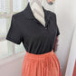 Jupe longue orange - Promod - 38
