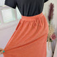 Jupe longue orange - Promod - 38