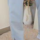 Pantalon costume bleu ciel - Zara - 36