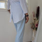 Pantalon costume bleu ciel - Zara - 36