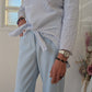 Pantalon costume bleu ciel - Zara - 36
