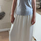 T-shirt gris col carré - Unik - 34