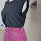 Jupe patineuse fushia - Zara - 34