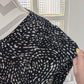 Blouse crêpe noir crème - Only - 40