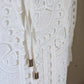 Robe blanche broderies anglaises - Mademoiselle R - 36