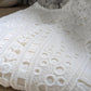 Robe blanche broderies anglaises - Mademoiselle R - 36
