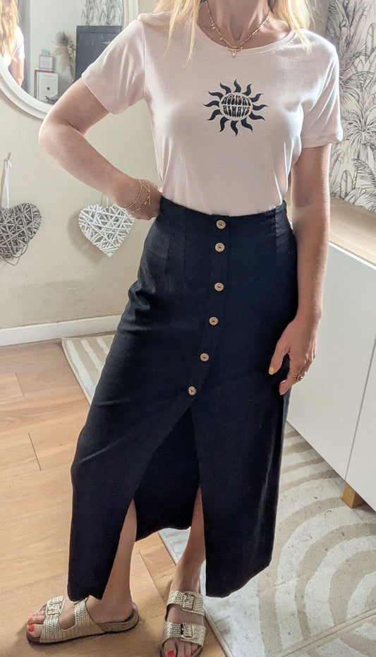 Jupe longue midi - Zara - 34