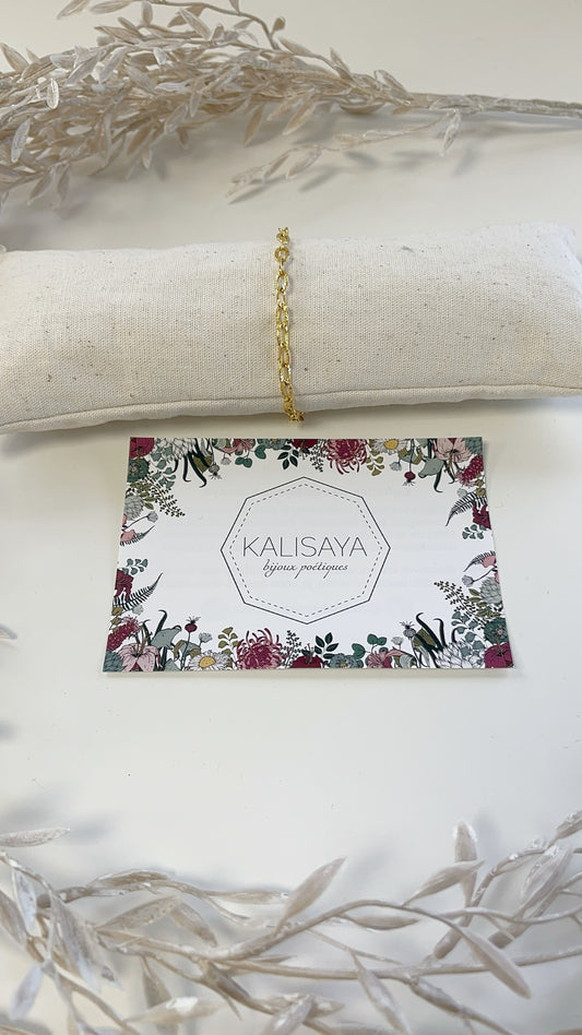 Bijoux Bracelet chaine torsades - Kalisaya - TU