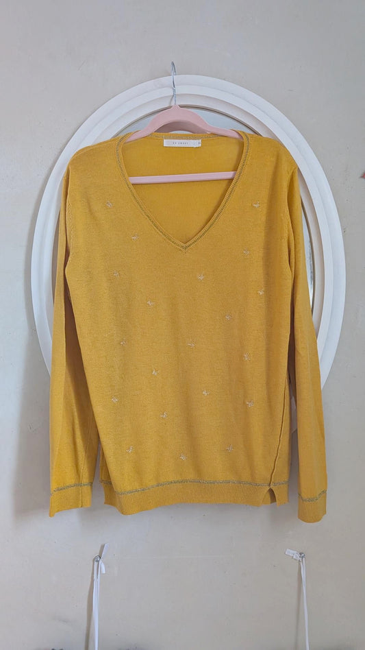 Pull moutarde doré - So Sweet - 42