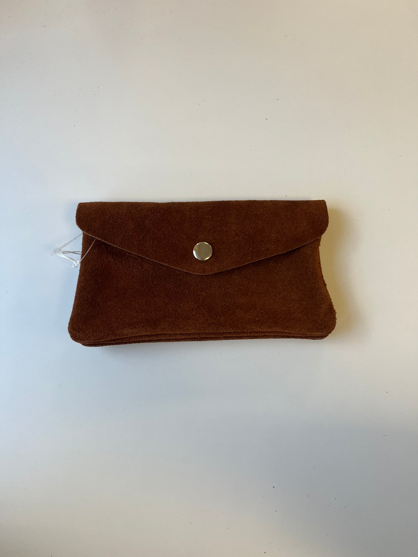 Porte-feuille cuir marron - Made in Italy- TU