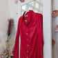 Chemise rouge - Banana Republic - 34