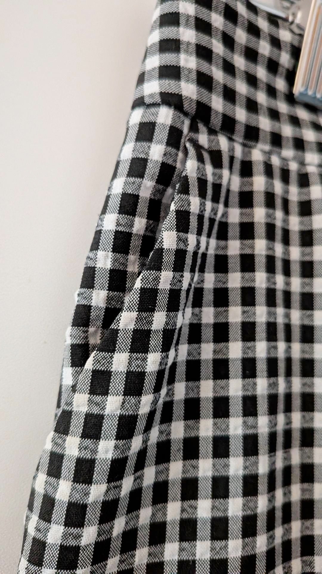 Pantalon à carreaux - ZARA - 38