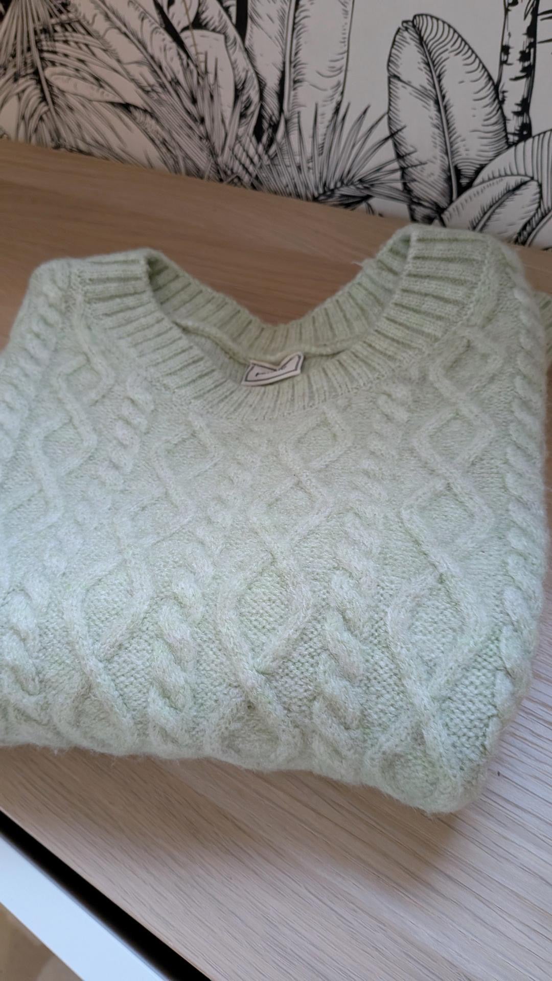 Pull vert clair sans manches - PIMKIE - TU