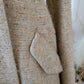 Manteau chaud beige nuancé  - ZARA - 36
