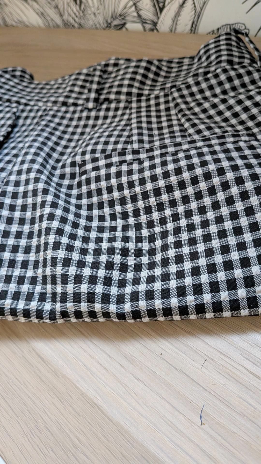 Pantalon à carreaux - ZARA - 38
