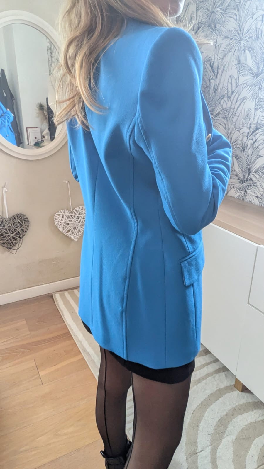 Blazer Bleu structuré  - Zara - 34