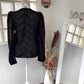 Blouse plumetis noir et doré - Emma Ella - 36