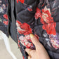 Blouson molletonné à fleurs - MANGO - 38