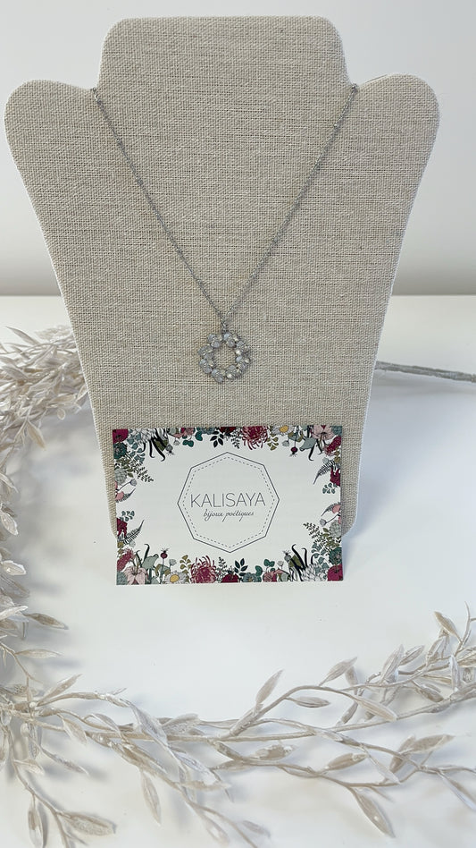 Bijoux Collier couronne fleurs - Kalisaya - TU